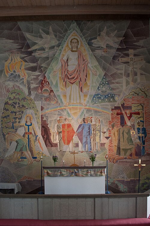 Kastlösa kyrka, interno