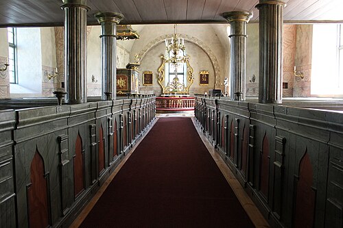 Lohärads kyrka, interno