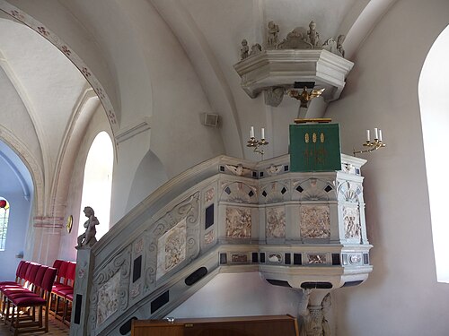 Löddeköpinge kyrka, interno