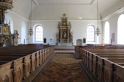 Lövstabruks kyrka, intérieur