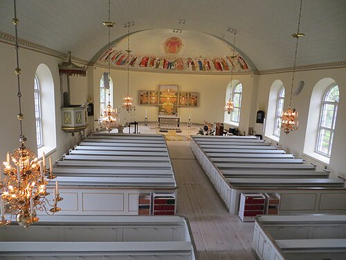 Månsarps kyrka, interno