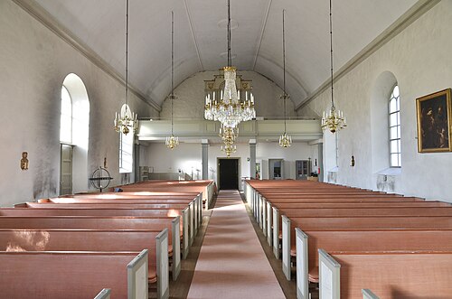 Ärla kyrka, interno