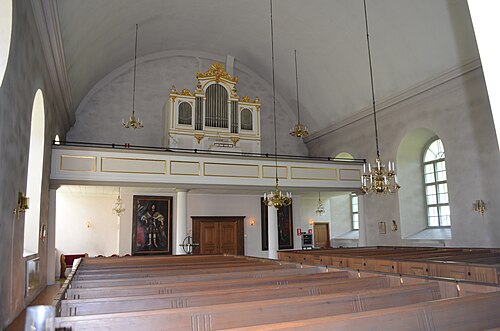 Gunnilbo kyrka, intérieur