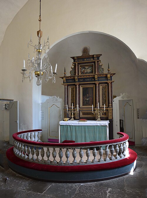Ramdala kyrka, intérieur