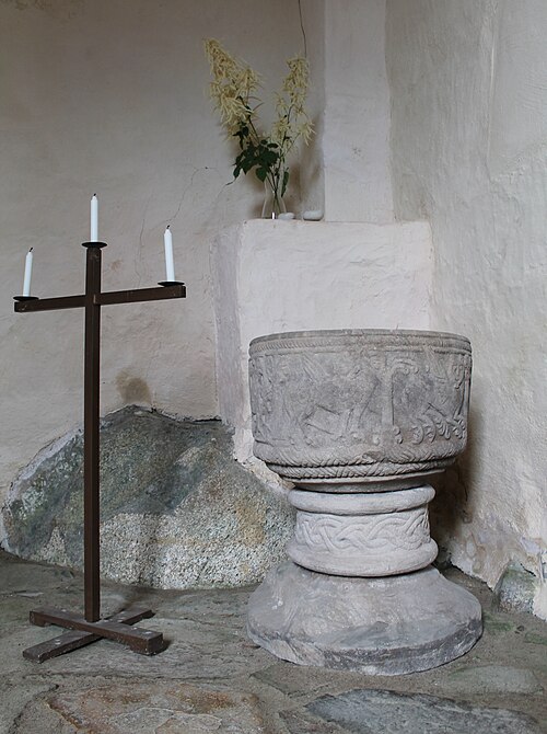 Hemmesjö gamla kyrka, intérieur