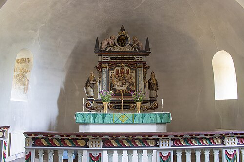 Havdhems kyrka, interno