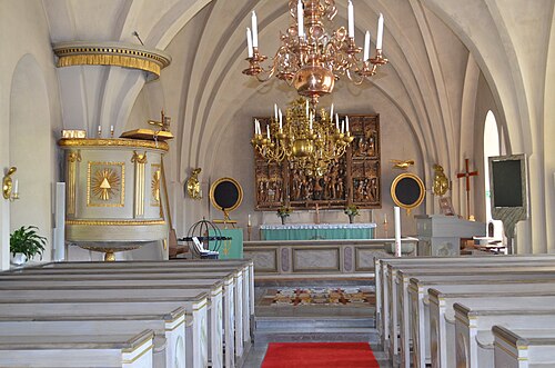 Västerljungs kyrka, intérieur