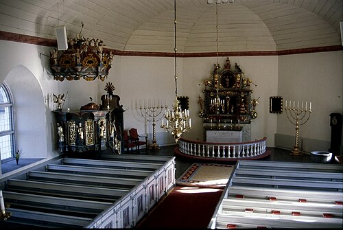 Ärtemarks kyrka, intérieur