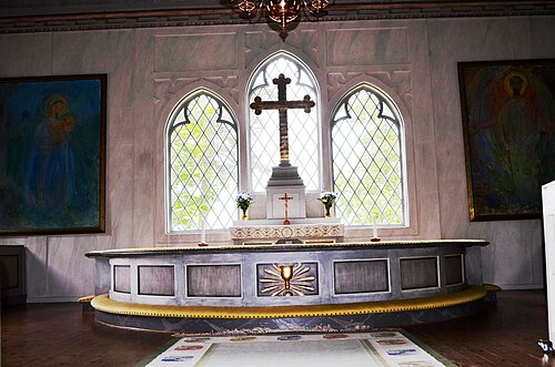 Blåviks kyrka, interno