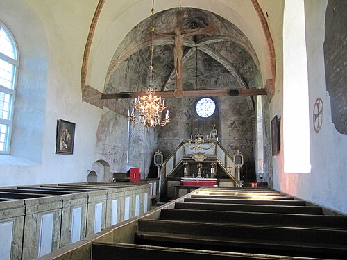 Eds kyrka, intérieur
