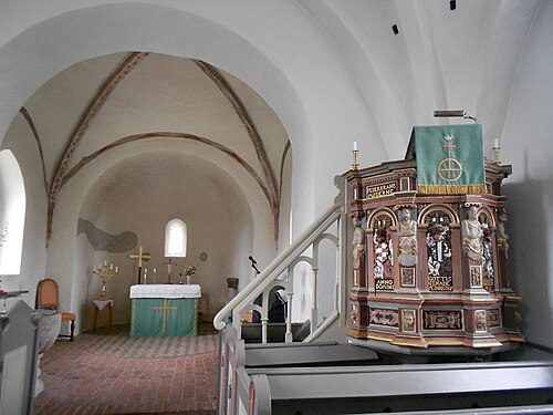 Felestads kyrka, intérieur