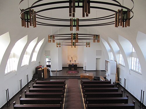 Hagalunds kyrka, intérieur
