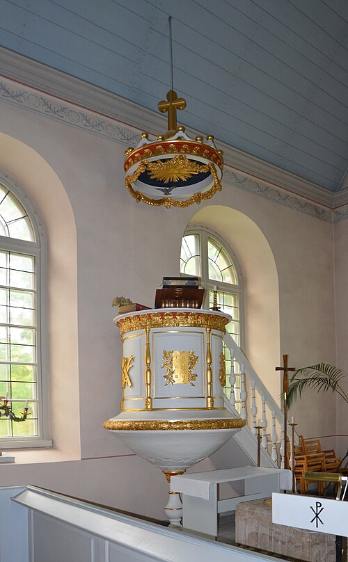 Sandhems kyrka, intérieur