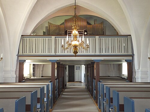Kattarps kyrka, interno