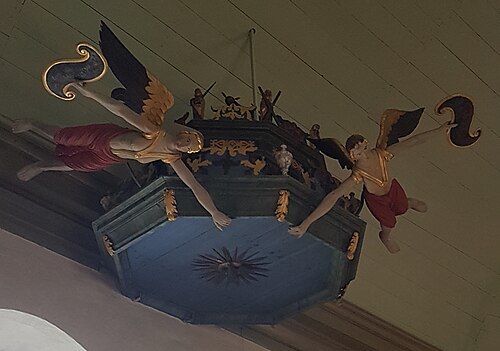 Älgå kyrka, interno