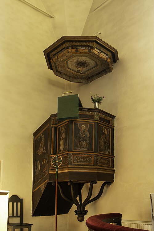 Västergarns kyrka, interno