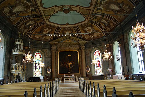 Hedvigs kyrka, interno