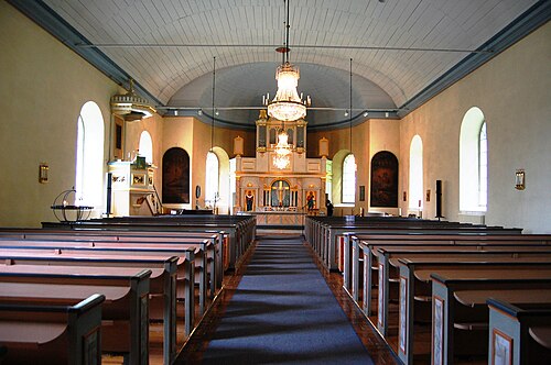 Östra Ämterviks kyrka, intérieur