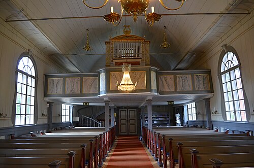 Långseruds kyrka, intérieur