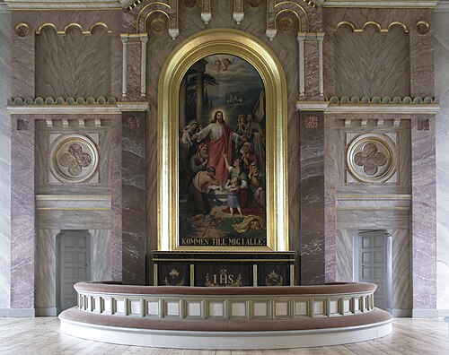 Enångers kyrka, interno