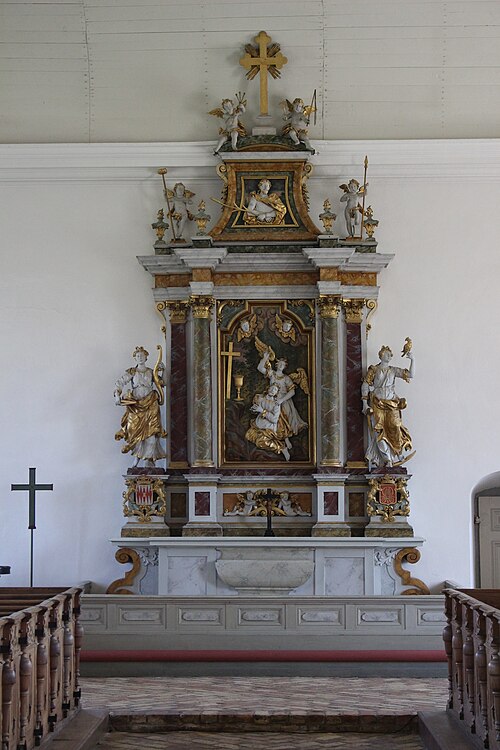 Lövstabruks kyrka, intérieur