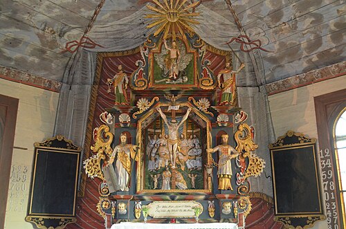Nysunds kyrka, interno