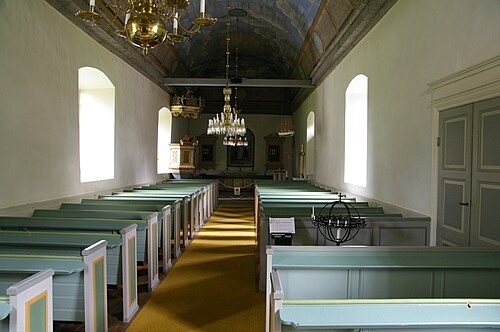 Vartofta-Åsaka kyrka, interno
