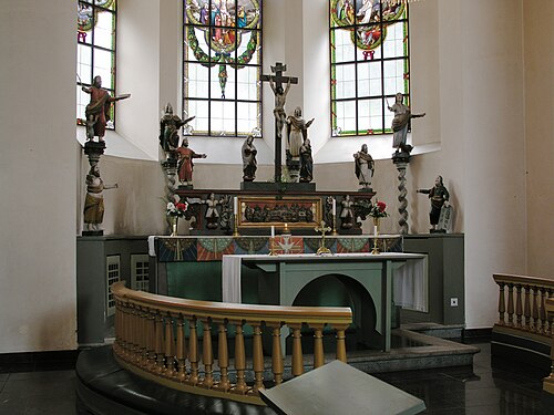 Gränna kyrka, interno