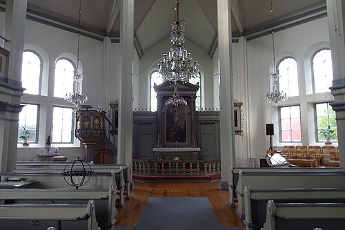 Askums kyrka, interno
