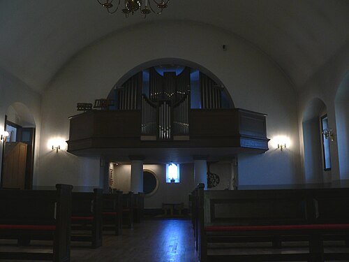 Kirsebergs kyrka, interno