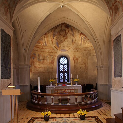 Vinslövs kyrka, interno