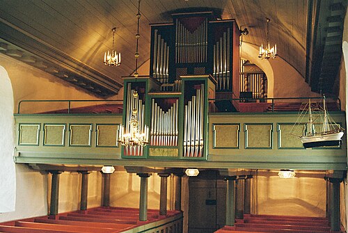 Ödeborgs kyrka, interno