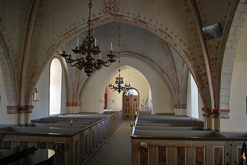 Anderslövs kyrka, intérieur