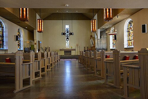 Borgholms kyrka, interno