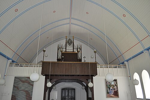 Flymens kyrka, intérieur