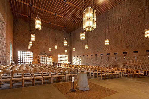 Härlanda kyrka, interno