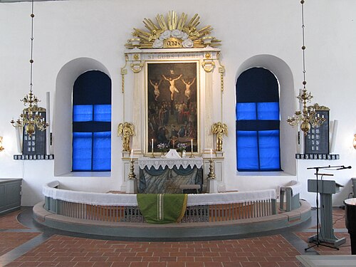 Västra Karups kyrka, interno