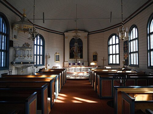 Älvsereds kyrka, interno