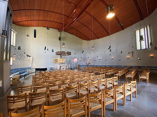 Berga kyrka, intérieur