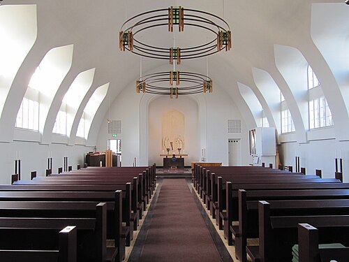 Hagalunds kyrka, intérieur