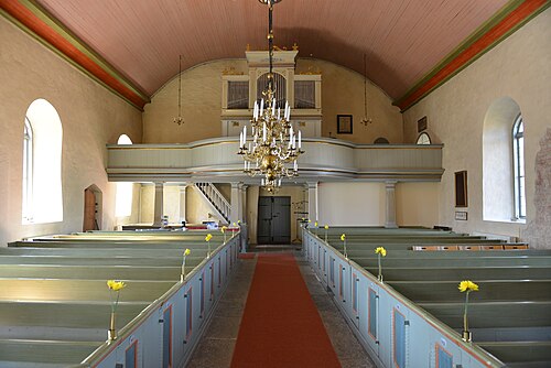 Glömminge kyrka, interno
