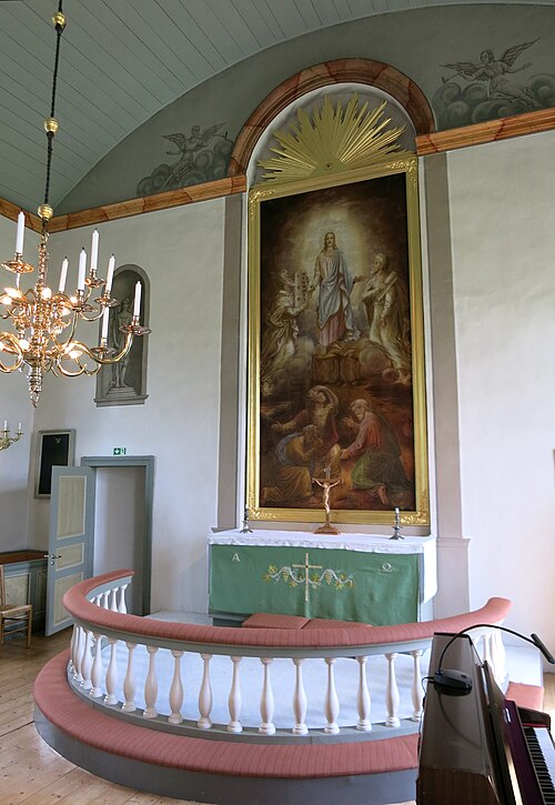 Skölvene kyrka, intérieur