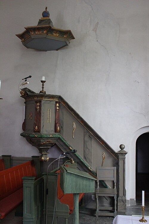 Ålands kyrka, interno