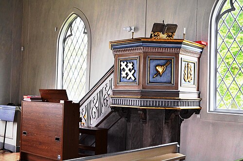 Blåviks kyrka, interno