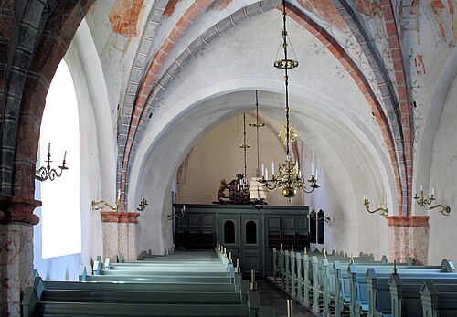 Brunnby kyrka, interno