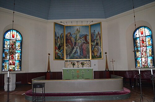 By kyrka, interno