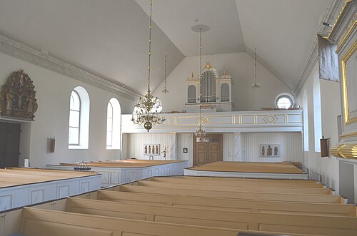 Gistads kyrka, intérieur