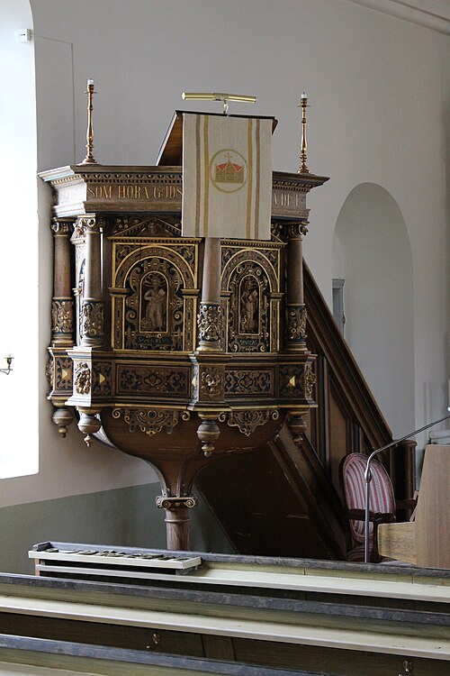 Hasslövs kyrka, interno