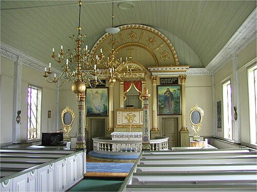 Los kyrka, interno
