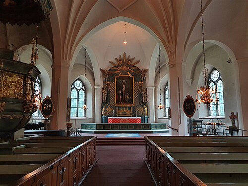 Mora kyrka, interno